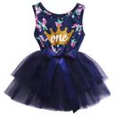 Girls Floral Princess Birthday Tutu Dress-4-6 months-JadeMoghul Inc.