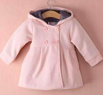 Girls Hooded Winter Coat-Light Pink-4-6 months-JadeMoghul Inc.