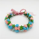 Girls Party Wear Floral Hair Crowns-A11-JadeMoghul Inc.