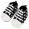 Girls Polka Dot Soft Sole Shoes-Black-0-6 Months-JadeMoghul Inc.