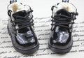Girls PU Leather Glossy Lace Up Boots-Winter style 1-6.5-JadeMoghul Inc.