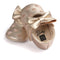 Girls PU Leather Heart Embroidered Shoes With Bow Decor-TG-13-18 Months-JadeMoghul Inc.