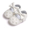 Girls PU Leather Heart Embroidered Shoes With Bow Decor-W-13-18 Months-JadeMoghul Inc.