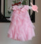 Girls Ruffle Net Party Wear Dress With Matching Headband-Pink-12M-JadeMoghul Inc.