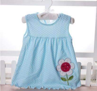 Girls Soft Cotton Sleeveless Summer Dress-12-3M-JadeMoghul Inc.