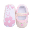 Girls Striped / Polka Dot Shoes With Flower Decor-Pattern 17-0-6 Months-JadeMoghul Inc.
