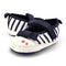 Girls Striped / Polka Dot Shoes With Flower Decor-Pattern 23-0-6 Months-JadeMoghul Inc.