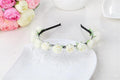 Girls Sweet Candy Color Children Foam Rose Flower Headband-AS SHOW 9-JadeMoghul Inc.