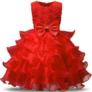 Girls Tier Tutu Party Dress-H-9M-JadeMoghul Inc.