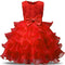 Girls Tier Tutu Party Dress-H-9M-JadeMoghul Inc.