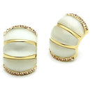 Gold Earrings For Girls GL339 Gold - Brass Earrings with Synthetic