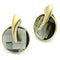 Gold Earrings For Girls GL343 Gold - Brass Earrings in Black Diamond