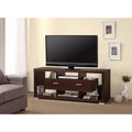 Glamorous Modern Style tv console, Brown-Entertainment Centers and Tv Stands-BROWN-MDF-JadeMoghul Inc.