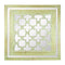 Glass And Wooden Wall decor, Gold-Wall Accents-Gold-Wood/Glass-JadeMoghul Inc.