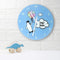 Glass Gifts & Accessories Percy Penguin Personalized Clock - Wall Clock Treat Gifts