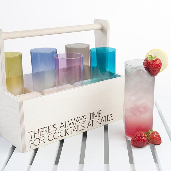 Personalized Home Decor LSA Coloured Cocktail Highball Trug