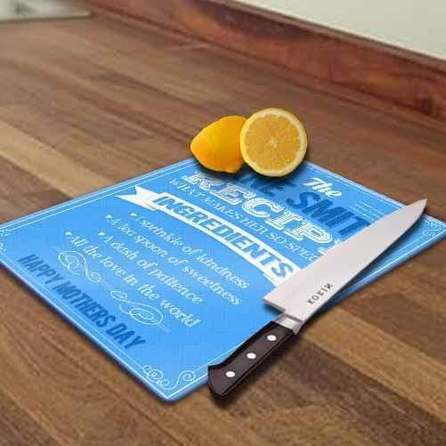 Glass Gifts & Accessories Personalized Gifts Recipe of Mum Chopping Board Treat Gifts