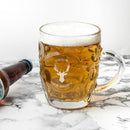 Glass Gifts & Accessories Personalized Glasses -  Stag Dimpled Beer Glass Treat Gifts