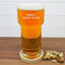 Glass Gifts & Accessories Personalized Home Decor LSA Pint Glass With Ash Wood Coaster Treat Gifts