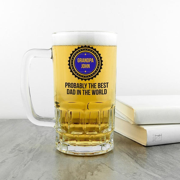 Glass Gifts & Accessories Personalized Home Decor Probably The Best Beer Glass Tankard Treat Gifts