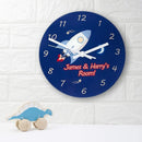 Glass Gifts & Accessories Rocket To The Moon Personalized Clock - Wall Clock Treat Gifts