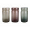 Glass Vase ,Multicolor, Assortment Of 3-Vases-Multicolor-Glass-JadeMoghul Inc.