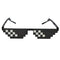 Glasses 8 Bit MLG Pixelated Sunglasses Men Women Brand Thug Life Party Eyeglasses-C2-JadeMoghul Inc.