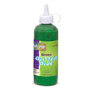 GLITTER GLUE GREEN 4 OZ-Arts & Crafts-JadeMoghul Inc.