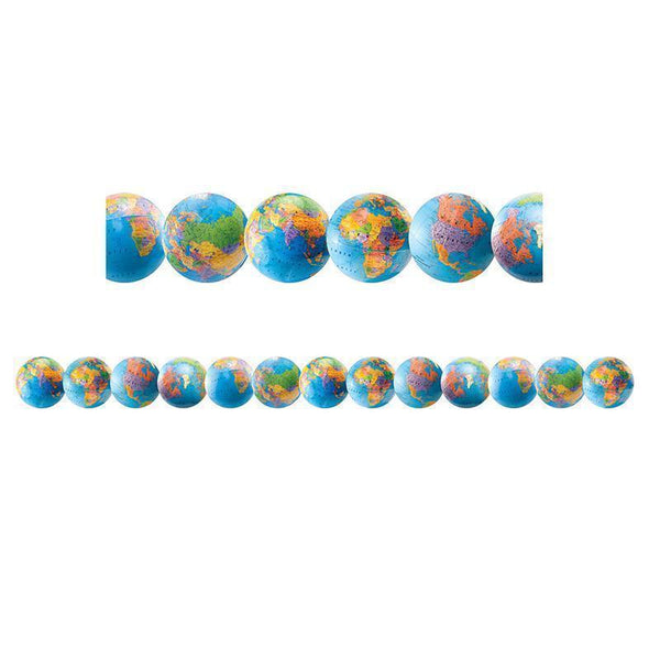 GLOBE BRIGHT BORDER-Arts & Crafts-JadeMoghul Inc.