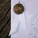 Globe Charms Gold (Pack of 12)-Favor-JadeMoghul Inc.