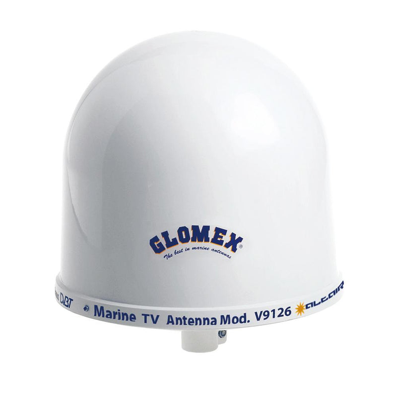 Glomex 10" Dome TV Antenna w-Auto Gain Control Mount [V9126AGC]-Over-The-Air TV Antennas-JadeMoghul Inc.