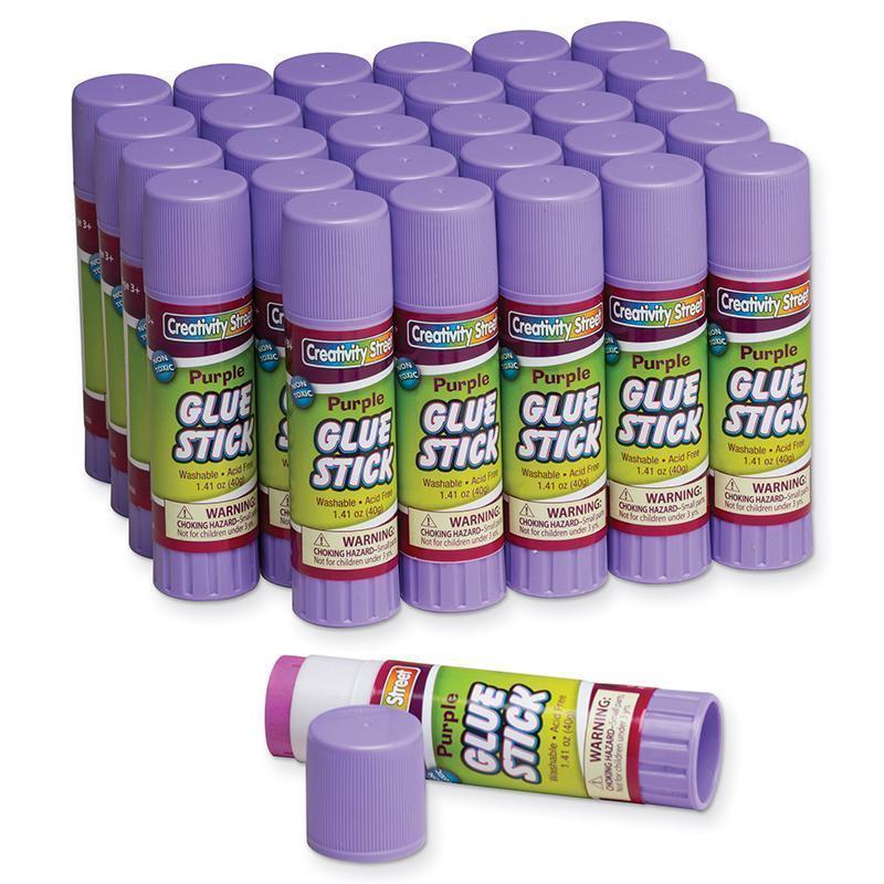 GLUE STICKS 30 PURPLE 1.41 OZ-Arts & Crafts-JadeMoghul Inc.