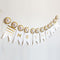 Gold Foil "Mr & Mrs" Pennant Banner (Pack of 1)-Wedding Reception Decorations-JadeMoghul Inc.