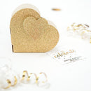 Gold Glitter Heart Favor Box (Pack of 10)-Favor Boxes Bags & Containers-JadeMoghul Inc.