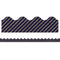 GOLD GLITTER NAVY STRIPE BORDER-Learning Materials-JadeMoghul Inc.