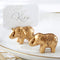 Gold Lucky Elephant Place Card Holder (Set of 6)-Boy Wedding / Ring bearer-JadeMoghul Inc.