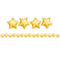 GOLD MYLAR BALLOON STARS BORDER-Learning Materials-JadeMoghul Inc.