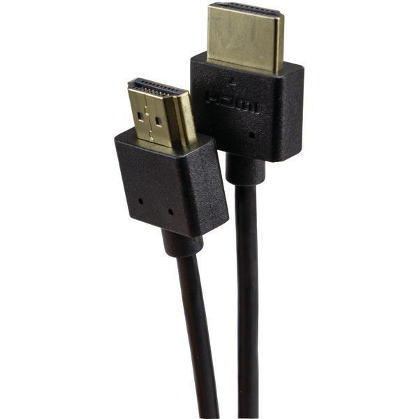 Gold-Plated High-Speed HDMI(R) Cable with Ethernet (10ft)-Cables, Connectors & Accessories-JadeMoghul Inc.