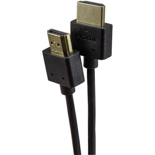 Gold-Plated High-Speed HDMI(R) Cable with Ethernet (3ft)-Cables, Connectors & Accessories-JadeMoghul Inc.