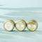 Gold Theme Personalized Gold Round Candy Tin - Gold Foil (2 Sets of 12) Kate Aspen