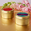 Gold Theme Personalized Gold Round Candy Tins - Indian Jewel (2 Sets of 12) Kate Aspen