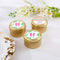 Gold Theme Personalized Gold Round Candy Tins - Pineapples & Palms (2 Sets of 12) Kate Aspen