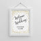 Gold Theme Personalized Poster (18x24) - Gold Glitter Wedding Kate Aspen