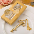 Gold vintage skeleton key bottle opener from fashioncraft-Personalized Gifts for Men-JadeMoghul Inc.