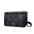 Golden Finger Brand Crossbody Bags Diamond Lattice Women Bag Designer Handbags High Quality Chain Ladies Women Messenger Bag-Crocodile black-JadeMoghul Inc.