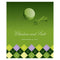 Golf Rectangular Label Indigo Blue Gradient (Pack of 1)-Wedding Favor Stationery-Classical Green-JadeMoghul Inc.