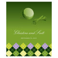 Golf Rectangular Label Indigo Blue Gradient (Pack of 1)-Wedding Favor Stationery-Plum-JadeMoghul Inc.