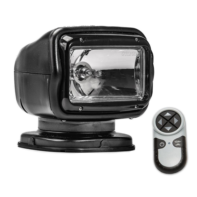 Golight Radioray GT Series Permanent Mount - Black Halogen - Wireless Handheld Remote [2051GT]-Search Lights-JadeMoghul Inc.