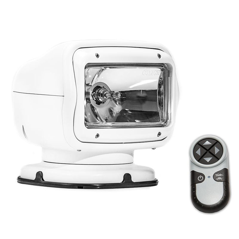 Golight Radioray GT Series Permanent Mount - White Halogen - Wireless Handheld Remote [2000GT]-Search Lights-JadeMoghul Inc.