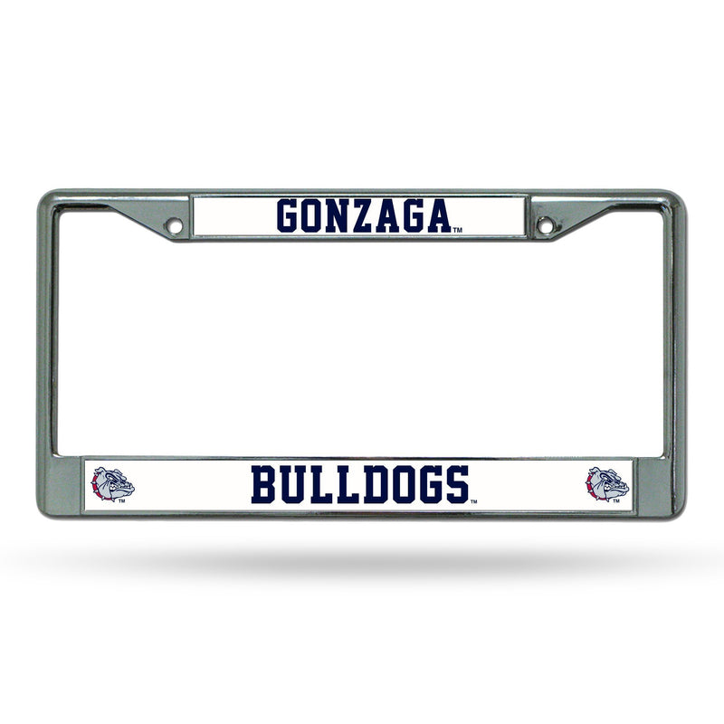 Chrome License Plate Frames Gonzaga University Chrome Frame